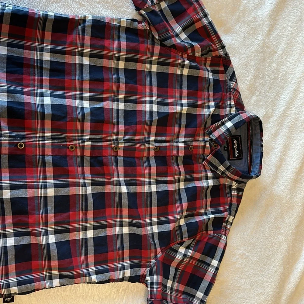 ♦️AEROPOSTAL Plaid button down shirt - Picture 2 of 9